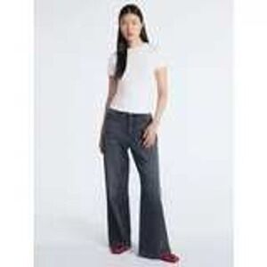 SCOOP Womens Basic Crew Neck Short Sleeve T‎ Shirt White Size medium Pack of 2